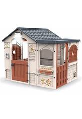 Casa Infantil Play Garden de 104x122x103 cm com Luz e Sons