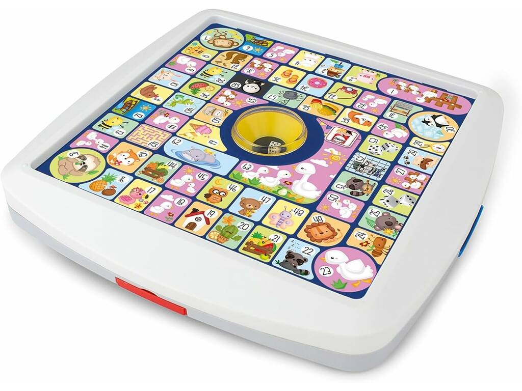 Parchís et Oca 2 en 1 avec dé automatique