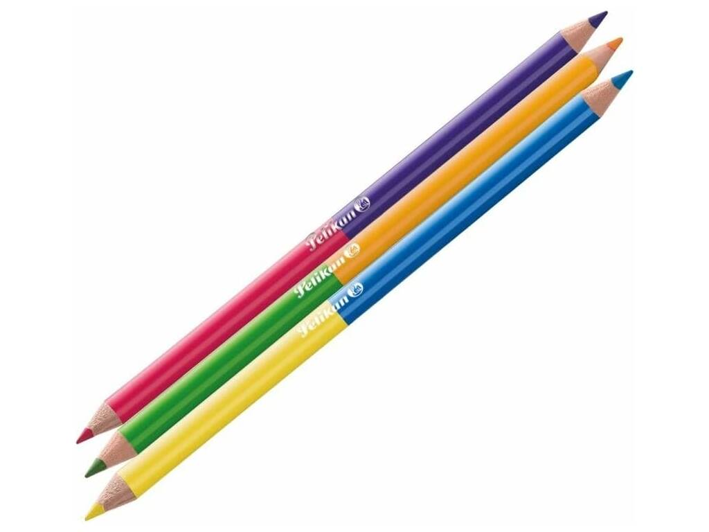 Lot comprenant un cahier Oxford et des crayons de couleur Pelikan