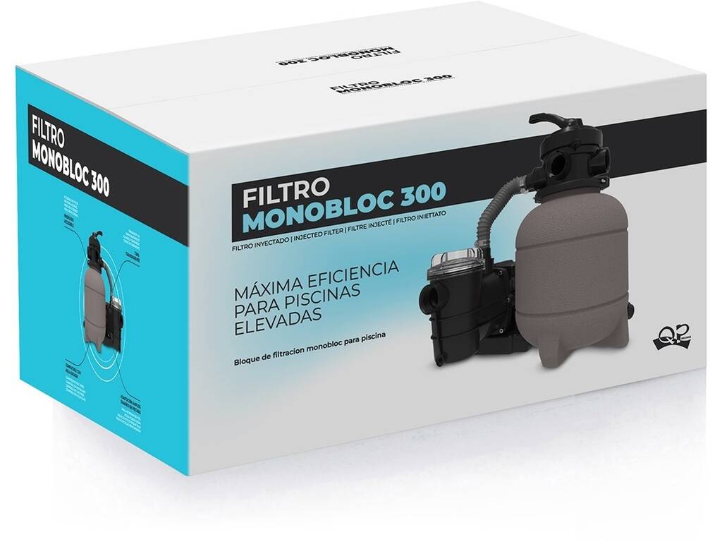 Filtre à sable monobloc 300 de 6 m³/h