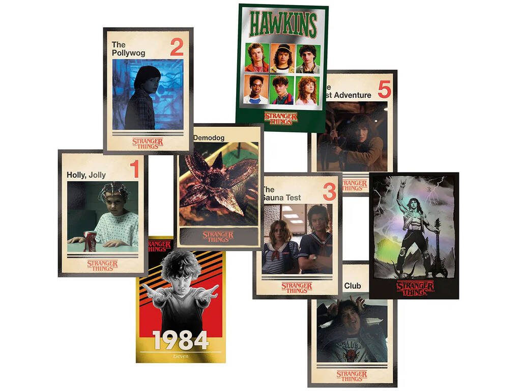 Stranger Things Esta É a Nossa História Envelope com 6 Cards