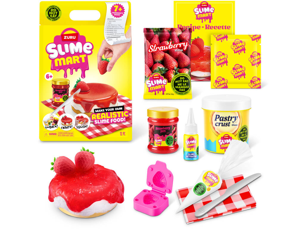 Zuru Slime Mart Pack avec Recette de Dessert à Modeler