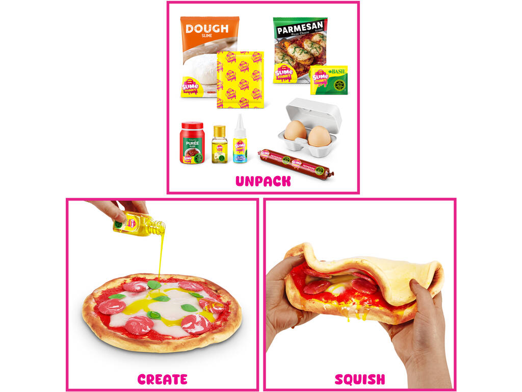 Zuru Slime Mart Panier avec Recette de Nourriture Rapide à Modeler