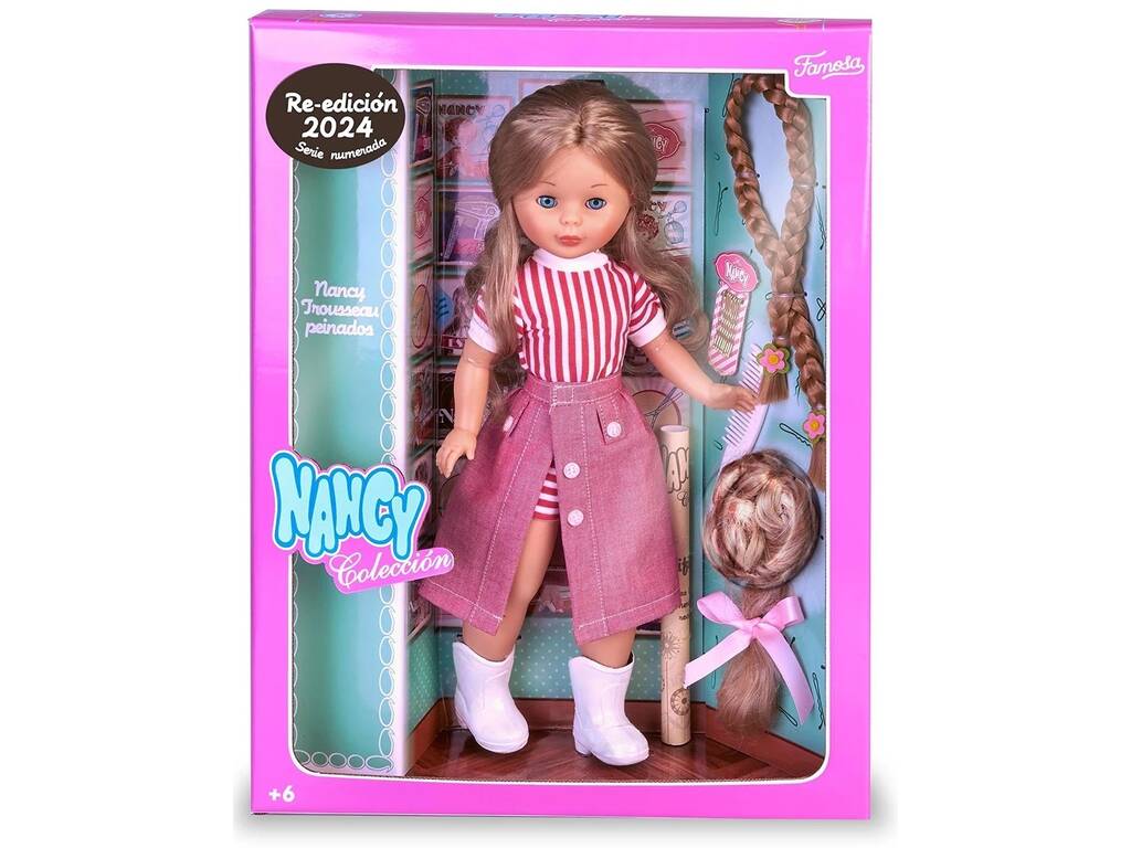 Nancy Colección Muñeca Nancy Trousseau Peinados Re-Edición 2024
