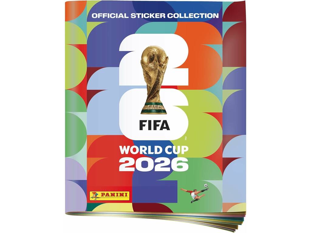 FIFA World Cup 2026 Starter Pack com Álbum e 4 Envelopes Panini