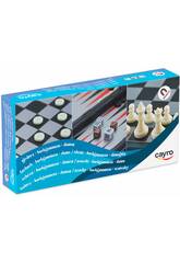 Ajedrez, Backgammon y Damas Magnético