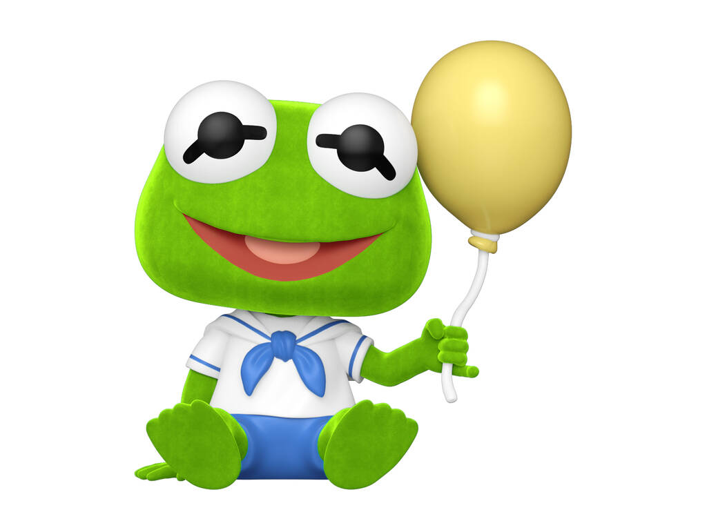 Funko Pop The Muppets Babies Figura Flocked Kermit, o Sapo