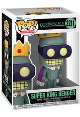 Funko Pop Animation Futurama Figura Super King Bender