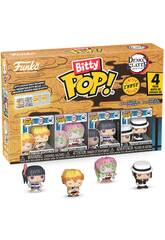 Funko Bitty Pop Demon Slayer Pack 4 con Zenitsu Agatsuma