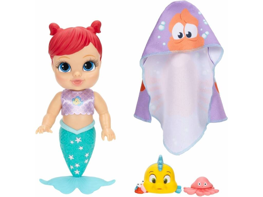 Disney Princess Baby Ariel Hora del Baño