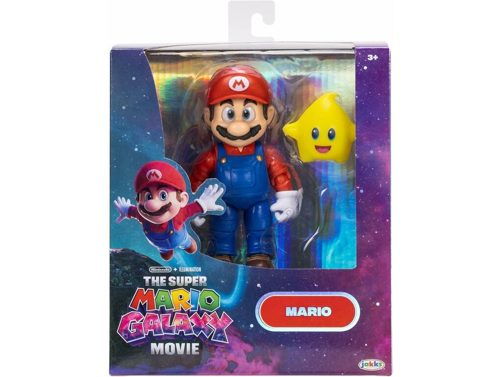 The Super Mario Galaxy Movie Figura Mario de 13 cm