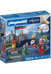 Playmobil Knights Entrenamiento de Combate de los Caballeros Dragón