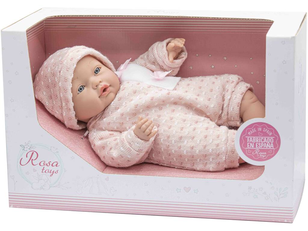 Muñeca Bebé Daniela Llorona de 36 cm con Chupete