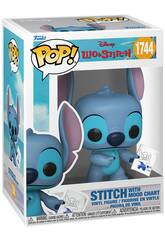 Funko Pop Disney Lilo & Stitch Figura Stitch con Dibujo