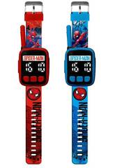 Marvel Spiderman Reloj Walkie Talkie 2 en 1