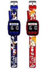 Sonic The Hedgehog Reloj Walkie Talkie 2 en 1