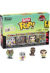 Funko Bitty Pop Jurassic Park Confezione da 4 con Mr. DNA