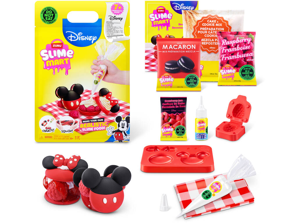 Zuru Slime Mart Disney Bolsa de la Compra con Receta de Postre para Moldear con Slime - imagen 2