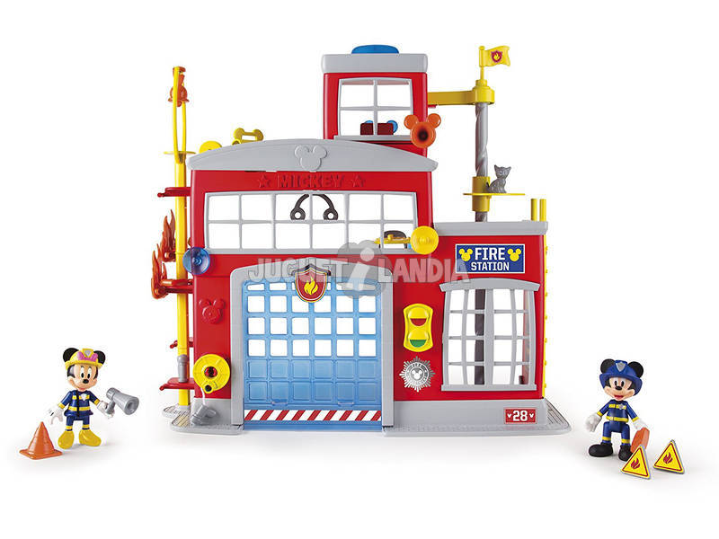 Mickey Mouse Caserne des Pompiers A la Rescousse ! IMC Toys 181939 