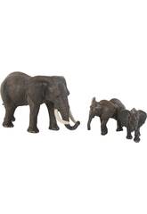 Éléphants Set 3 Pièces