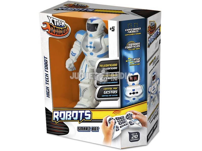 Robot telecomandato Xtrem Raiders Smart Bot
