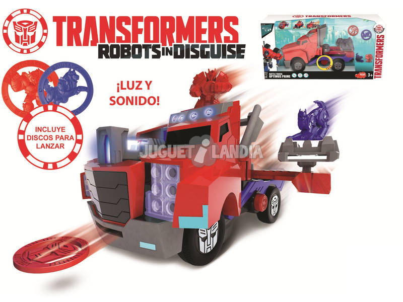 Transformers Optimus Camión 23 cm