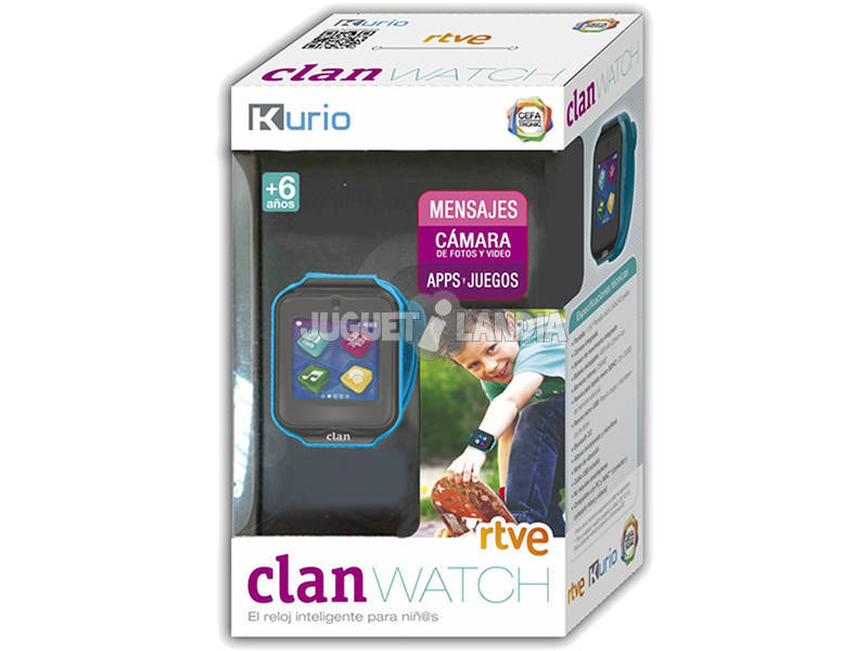 Reloj Smartwatch Clan Azul