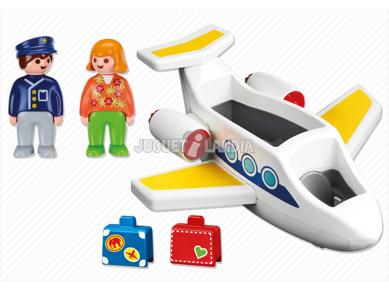 Playmobil 1.2.3 Avion 