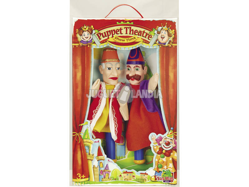 2 Marionetes com Bastão + 7 Cartões Marionetes 