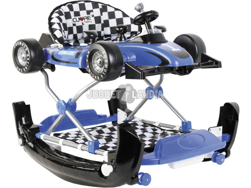 Andador Azul 3 en 1 Fórmula 1 Actividades