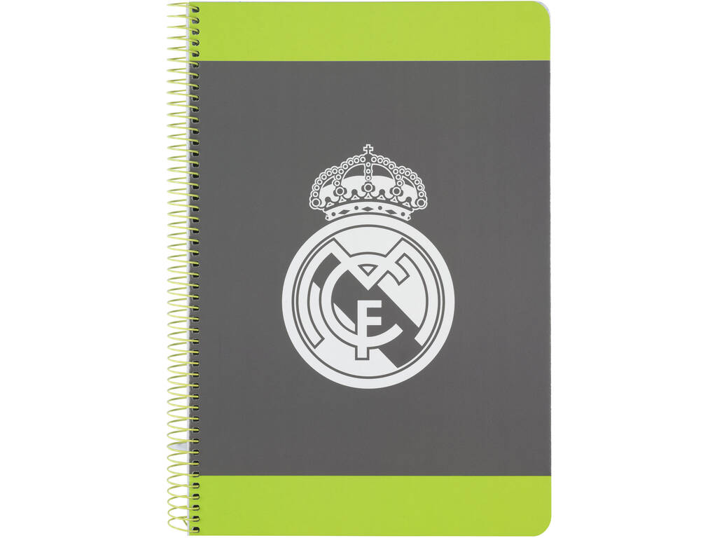 Libreta Folio Tapas Duras 80 h. Real Madrid