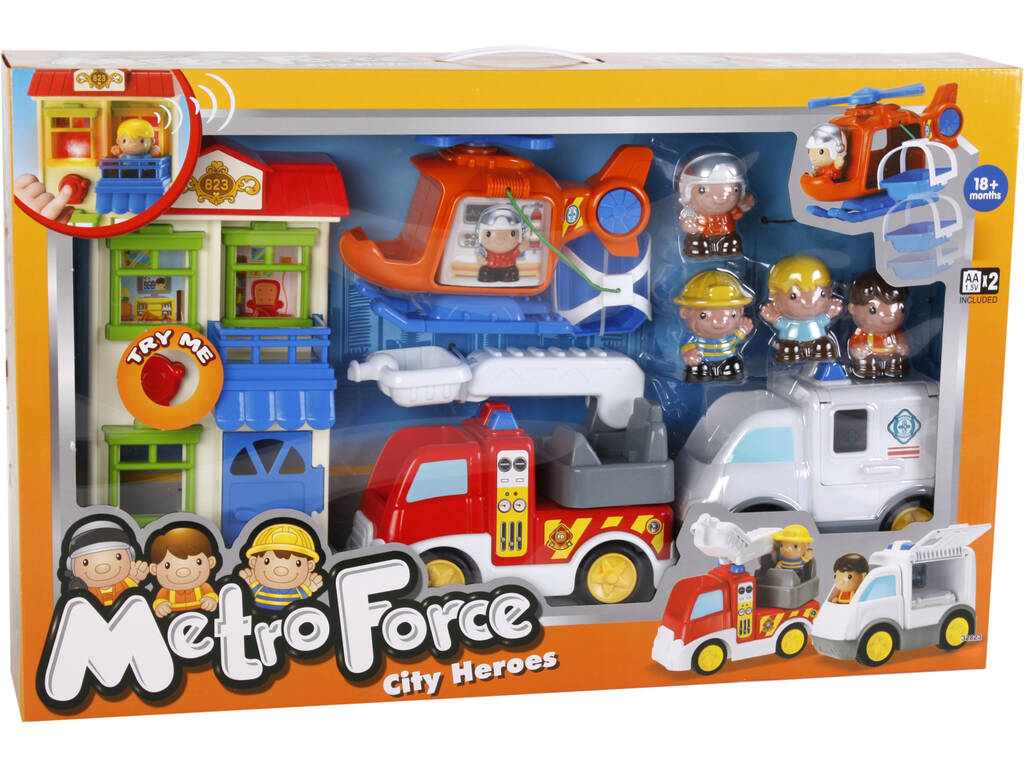 Spielset Rescue City Heroes