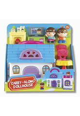 Petite Maison de Poup�es Avec Personnages et Accessoires