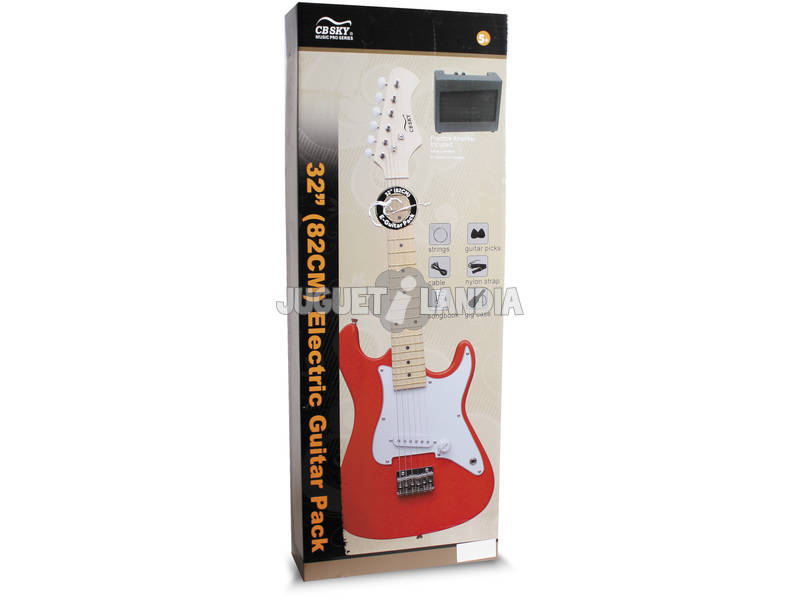 Guitarra 80 cm. com amplificador