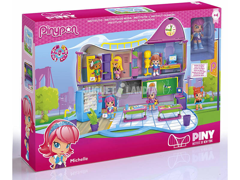 Figurines Pin y Pon Piny Institut avec Figurine et Accessoires Famosa 700012917