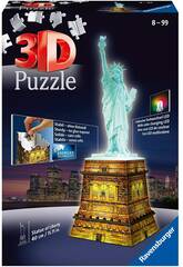 Puzzle 3D Estátua da Liberdade com Luz Ravensburger 12596