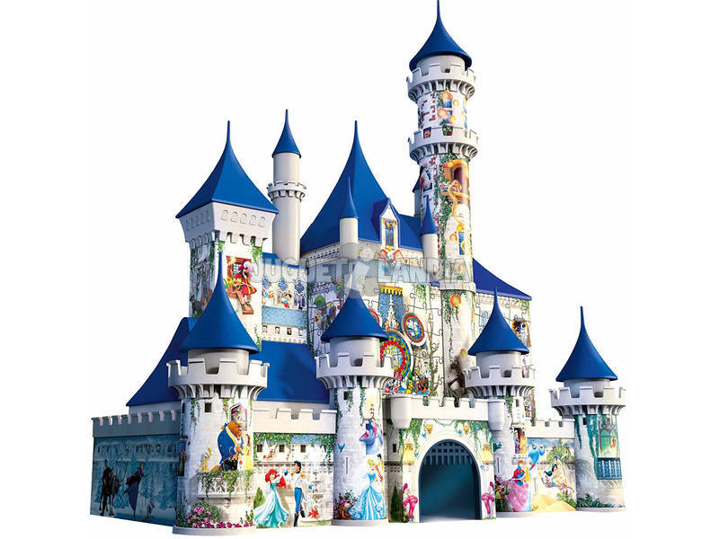 Puzle 3D Castelo Disney 216 Peças Ravensburger 12587
