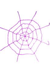Tela de araña Purpura 200x200 cm.