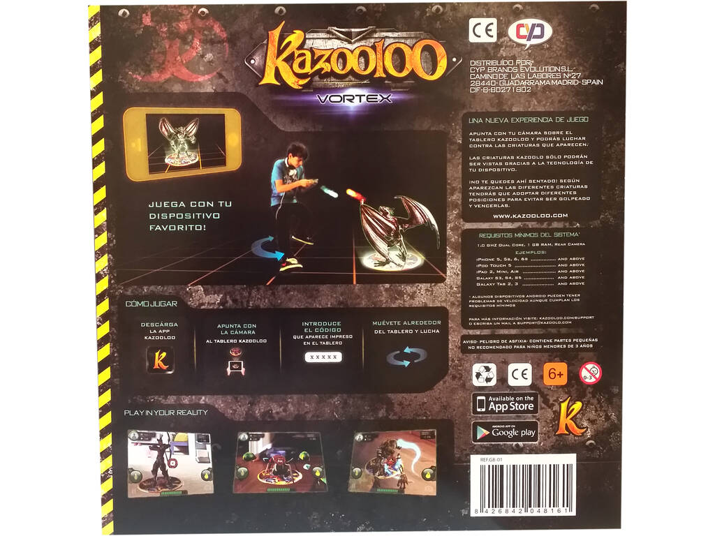 Virtual Reality Spiel Kazooloo Vortex