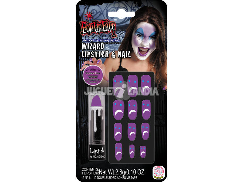Set Maquillaje Zombie Mujer