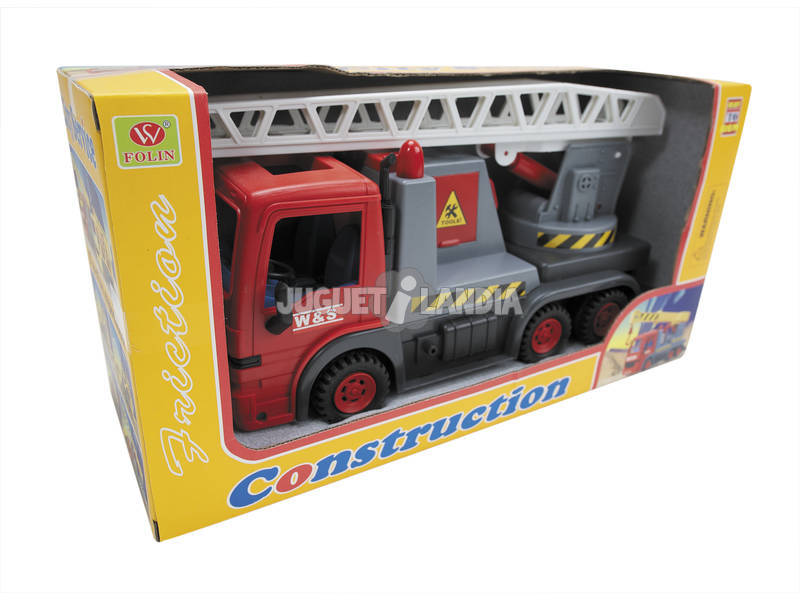 CAMION BOMBEROS 31 cm. CON ESCALERA
