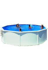 Piscina Circular Azores 350x132 Cm Gre KITPR3583