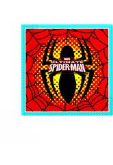 Spiderman Pack 20 Serviettes 33x33cm.