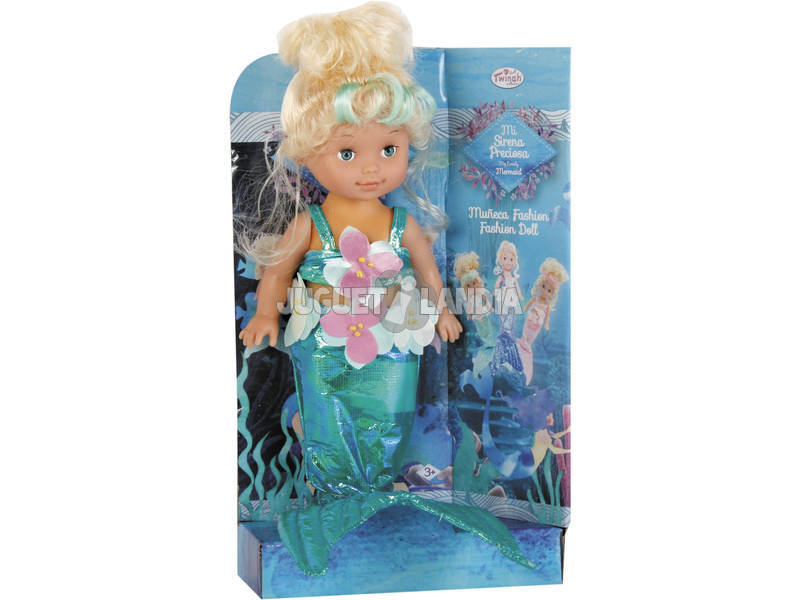 Kleine Meerjungfrau Puppe von 27 cm.