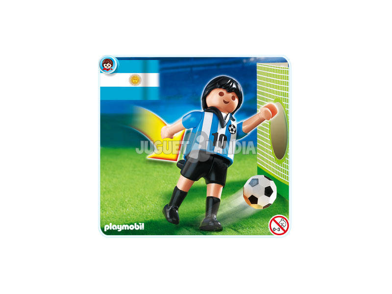 Playmobil Jouer de Football Argentine 