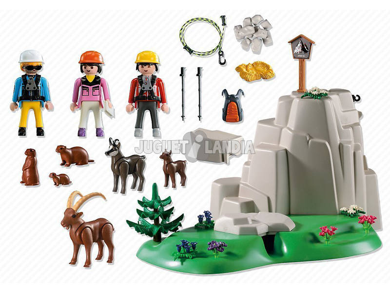 Acheter Playmobil Chiens de montagne avec chiot - Juguetilandia