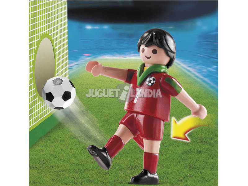 Acheter Playmobil Joueur de foot Espagnol 9517 - Juguetilandia
