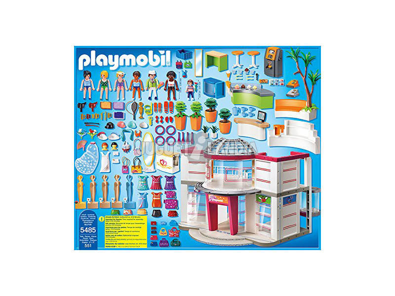  Playmobil Centro Commerciale Arredato
