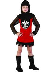 Disfraz Nia Caballera Flor de Lis Talla M