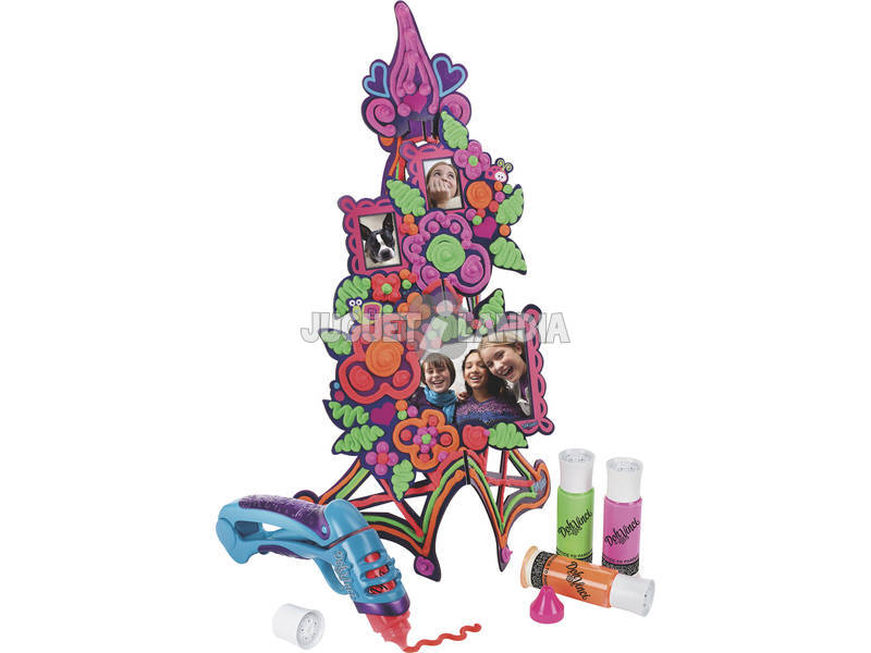 Hasbro - DohVinci Flower Tower Kit Creativo, 4 Tubetti
